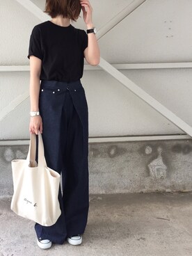 「DUFA（ドゥッファ）のアイテム」を使った、cota_raさん（レディース・168cm）の春コーディネート