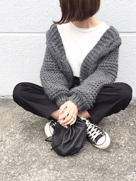 「FRAMeWORK（フレームワーク）のアイテム」を使った、cota_raさん（レディース・168cm）の秋コーディネート