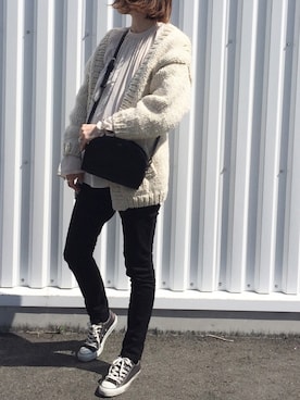 「LIFE's（ライフズ）のアイテム（トップス）」を使った、cota_raさん（レディース・168cm）の春コーディネート