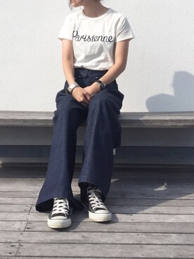 「JOHN LAWRENCE SULLIVAN（ジョンローレンスサリバン）のアイテム」を使った、cota_raさん（レディース・168cm）の夏コーディネート