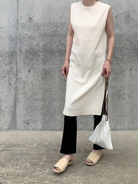 「ALLUMER（アリュメール）のアイテム（ワンピース/ドレス）」を使った、cota_raさん（レディース・168cm）の春コーディネート