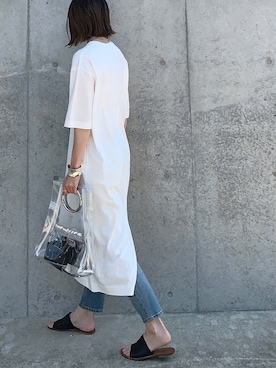 「JOURNAL STANDARD relume（ジャーナルスタンダード　レリューム）のアイテム（ワンピース/ドレス）」を使った、cota_raさん（レディース・168cm）の夏コーディネート