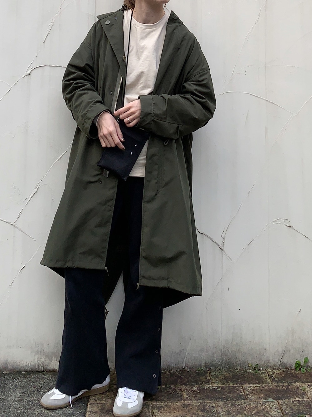 アリュメール Allumer オーバーサイズモッズコート Oversized