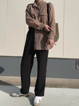 「GERMAN TRAINER（ジャーマントレーナー）のアイテム」を使った、cota_raさん（レディース・169cm）の秋コーディネート