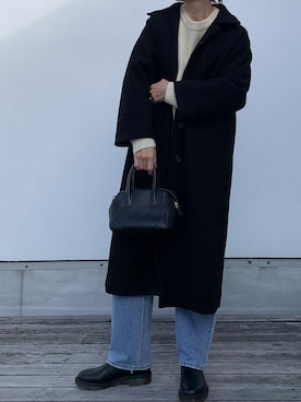 「Dr. Martens（ドクターマーチン）のDr.Martens CHLSEA BOOTS（ブーツ）」を使った、cota_raさん（レディース・169cm）の秋コーディネート