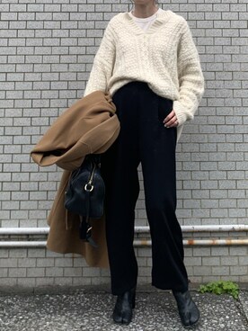 「N.O.R.C（ノーク）のアイテム（ジャケット/アウター）」を使った、cota_raさん（レディース・169cm）の冬コーディネート