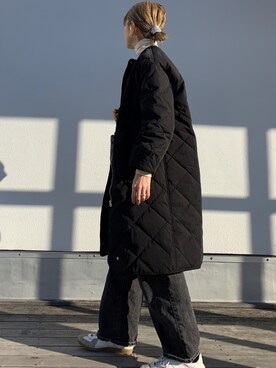 「GERMAN TRAINER（ジャーマントレーナー）のアイテム」を使った、cota_raさん（レディース・169cm）の冬コーディネート