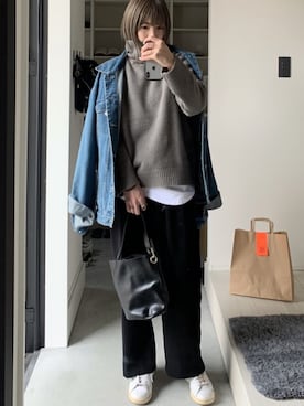 「PRIMARK（プライマーク）のアイテム」を使った、cota_raさん（レディース・169cm）の冬コーディネート