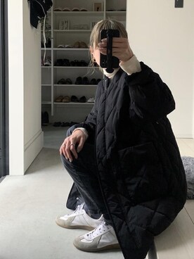 「GERMAN TRAINER（ジャーマントレーナー）のアイテム」を使った、cota_raさん（レディース・169cm）の冬コーディネート