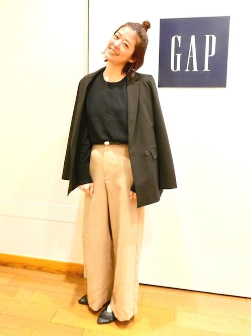 ますの Gapストア新宿フラッグス店 Gapのジャケット アウターを使ったコーディネート Wear