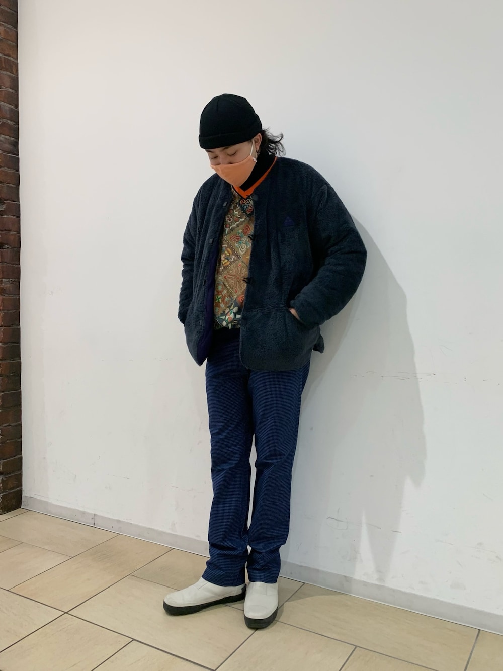 GERRY B：MING by BEAMS別注　ノーカラーダウンジャケット GERRY B:MING by BEAMS 別注 ノーカラーダウンジャケット