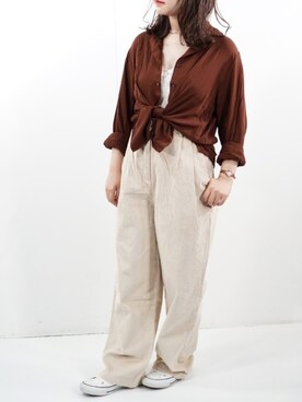 nanaさん（レディース・152cm）の秋コーディネート