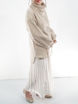 nanaさん（レディース・152cm）の冬コーディネート