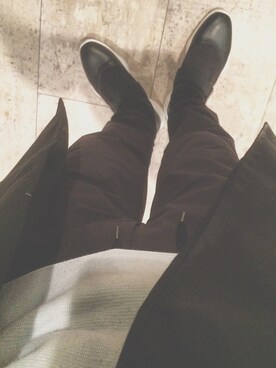 YUさん（メンズ・177cm）の冬コーディネート