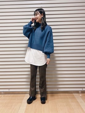 AYANOさん(レディース・159cm)の秋コーディネート