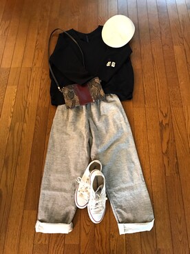 「2トーンコーディネート」｜なってぃさん（レディース・163cm）の春コーディネート