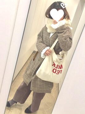 「ふゆが来るよ」｜こせんさん（レディース・156cm）の秋コーディネート