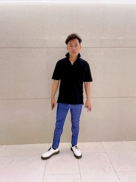 「SCOTCH & SODA（スコッチ アンド ソーダ）のアイテム（パンツ）」を使った、yamchabaseさん（メンズ・169cm）の春コーディネート