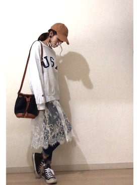 rikakukoさん（レディース・161cm）の春コーディネート