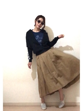 rikakukoさん（レディース・161cm）の春コーディネート