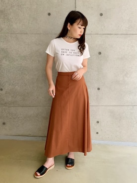 Nodoka.さん（レディース・154cm）の夏コーディネート