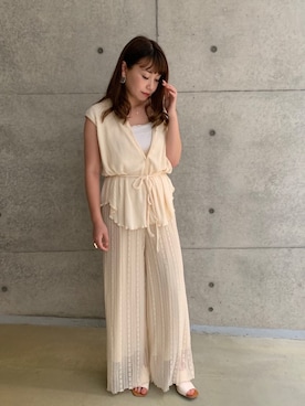 Nodoka.さん（レディース・154cm）の夏コーディネート