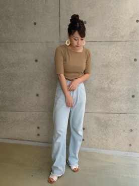 Nodoka.さん（レディース・154cm）の夏コーディネート