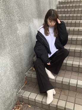 Nodoka.さん(レディース・154cm)の冬コーディネート