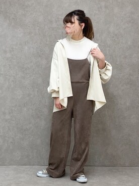 「sango（sango）のアイテム（トップス）」を使った、Nodoka.さん（レディース・154cm）の冬コーディネート