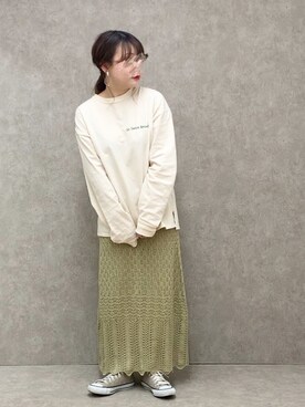 Nodoka.さん（レディース・154cm）の春コーディネート