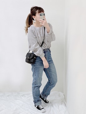 Nodoka.さん（レディース・154cm）の春コーディネート