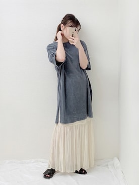 Nodoka.さん（レディース・154cm）の夏コーディネート