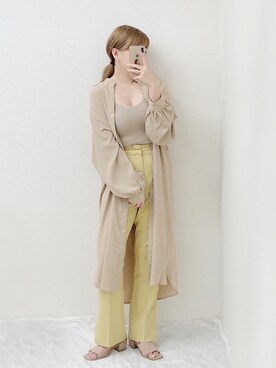 「sango（sango）のアイテム（ワンピース/ドレス）」を使った、Nodoka.さん（レディース・154cm）の夏コーディネート