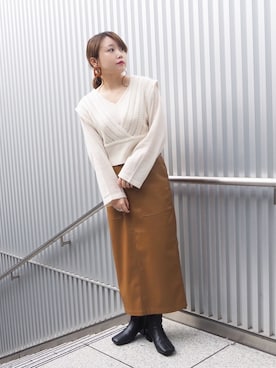 Nodoka.さん（レディース・154cm）の秋コーディネート