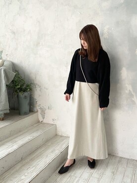 Nodoka.さん（レディース・154cm）の冬コーディネート