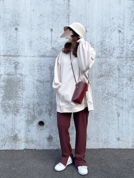 Nodoka.さん（レディース・154cm）の冬コーディネート