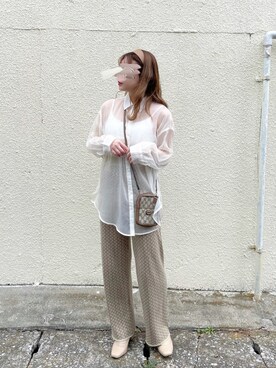 Nodoka.さん（レディース・154cm）の春コーディネート