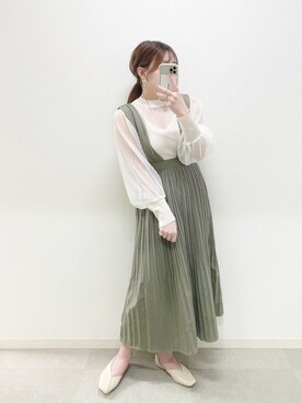 Nodoka.さん（レディース・154cm）の春コーディネート