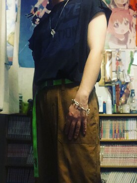 「CHRISTIAN DADA（クリスチャンダダ）のアイテム（アクセサリー）」を使った、たーさん（メンズ・175cm）の夏コーディネート
