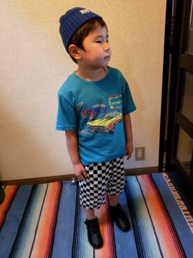 もふさん（キッズ・120cm）の春コーディネート