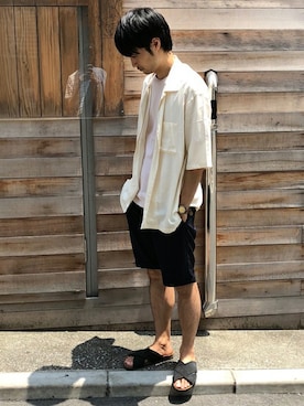 nano・universe men’s STAFFさん（メンズ・174cm）の夏コーディネート