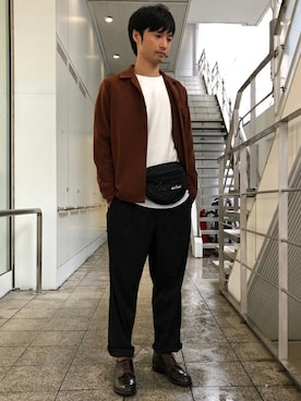 nano・universe men’s STAFFさん（メンズ・174cm）の秋コーディネート