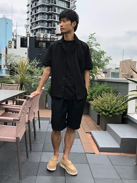 nano・universe men’s STAFFさん(メンズ・174cm)の夏コーディネート