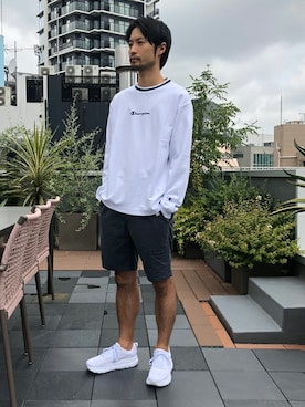 「nano・universe」｜nano・universe men’s STAFFさん（メンズ・174cm）の夏コーディネート