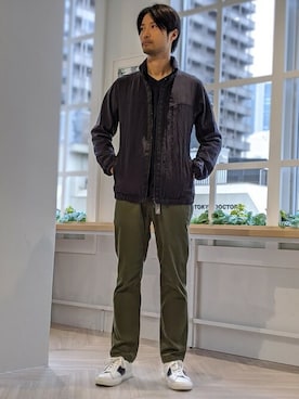 「グラミチ」｜nano・universe men’s STAFFさん（メンズ・174cm）の秋コーディネート