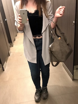 「GEOX（ジェオックス）のアイテム」を使った、LMVさん（レディース・160cm）の冬コーディネート