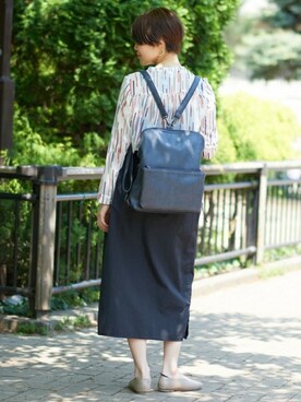 ear_PAPILLONNERさん（レディース・165cm）の夏コーディネート