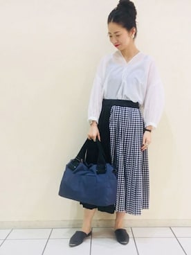 ear_PAPILLONNERさん（レディース・160cm）の夏コーディネート