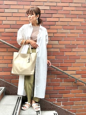 ear_PAPILLONNERさん（レディース・163cm）の夏コーディネート