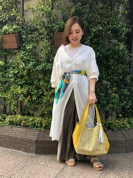 ear_PAPILLONNERさん（レディース・151cm）の夏コーディネート